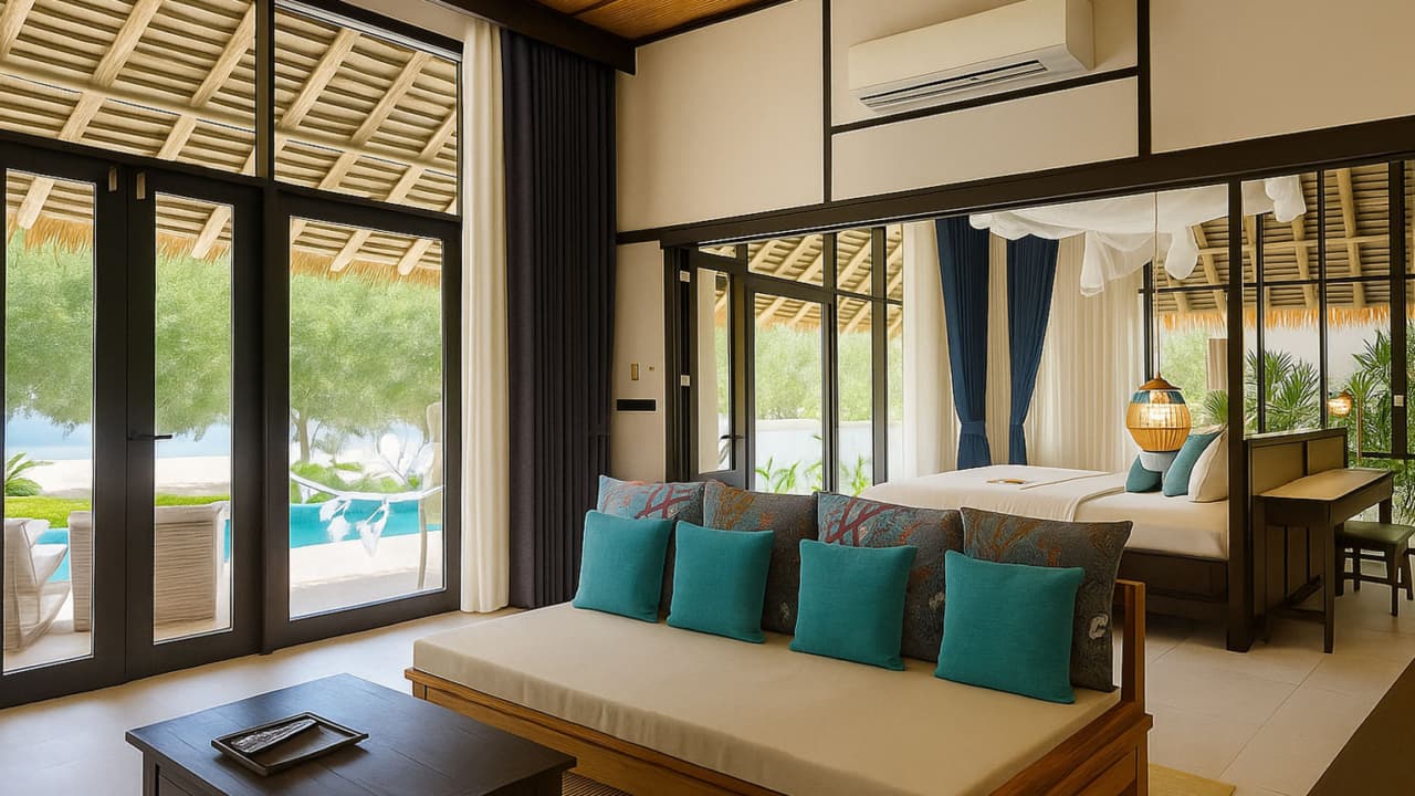 One Bedroom Beachfront Pool Villa